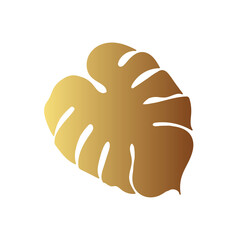 Gold leaf illustration 