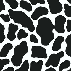 Black and white with cow texture. Black spots animal skin background.ไม่มีชื่อ