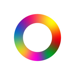Color circle palette. Gradient color. Colorful circle. Vector illustration.