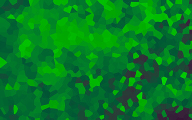 Fototapeta na wymiar abstract green gradient polygon glitter background