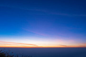 Sun rise and sun set sky background