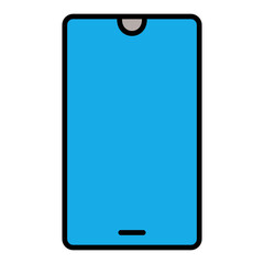 Smart Phone Filled Line Icon