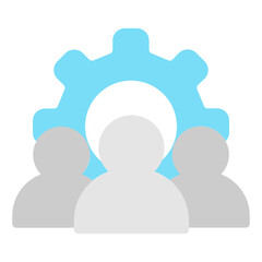 teamwork flat icon