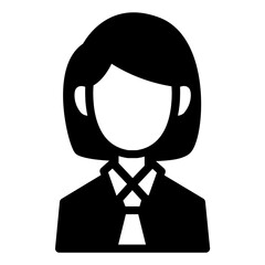 employee solid icon