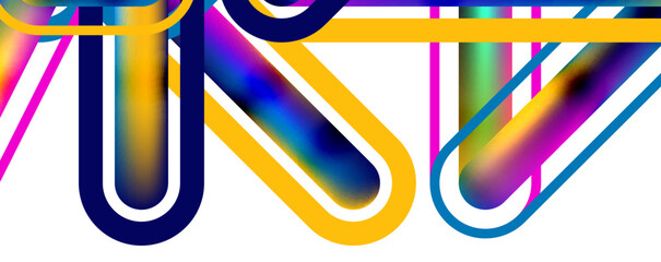 Straight lines minimalist abstract background with fluid colors. Vector Illustration For Wallpaper, Banner, Background, Card, Book Illustration, landing page