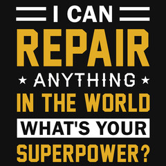 Typographic tshirt design