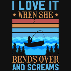 Fishing tshirt design