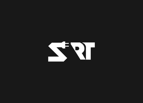 SRT Letter Logo Design with Creative Modern Logo
