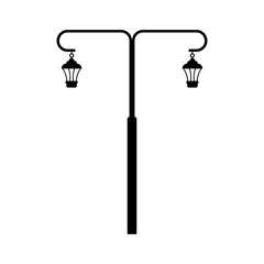 Fototapeta na wymiar street lighting lamp icon