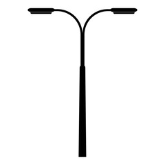 street lighting lamp icon