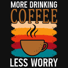 Coffee tshirt design