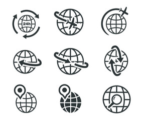Globe icon