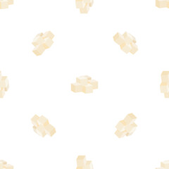 Sugar cubes pattern seamless background texture repeat wallpaper geometric vector