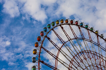 青空と観覧車