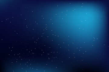 Space background with sparkling stars