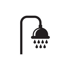 Fototapeta premium shower icon , household icon vector