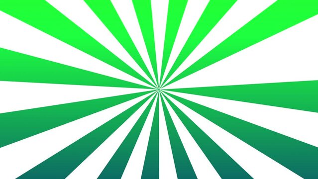Animated abstract comic. comic light green and dark green color retro background. Seamless looping retro pop art animation