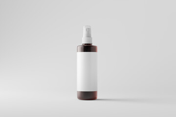 cosmetic bottle mockup