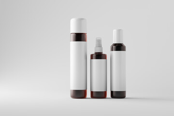 cosmetic bottle mockup