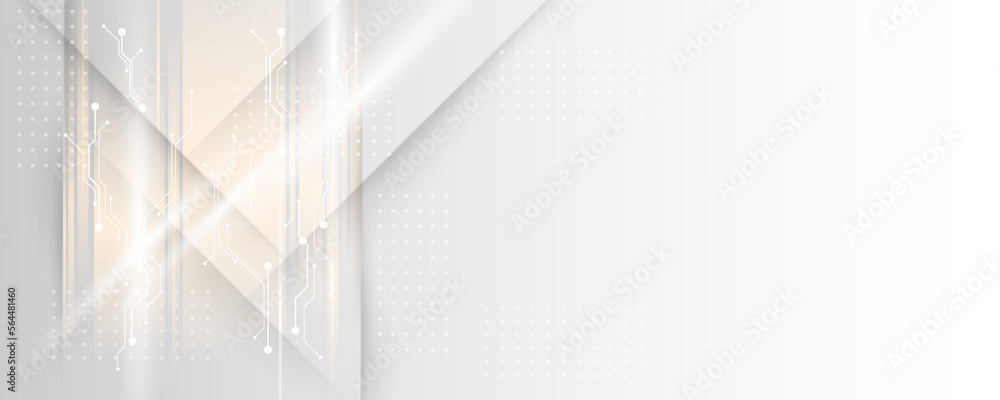 Poster network communication technology circuit board background image
