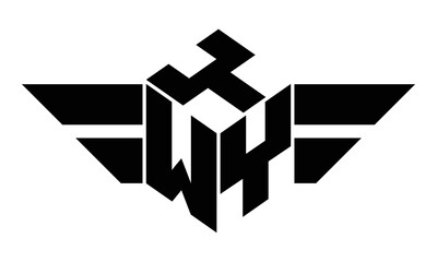 YWY three letter gaming logo in polygon cube shape logo design vector template. wordmark logo | emblem logo | monogram logo | initial letter logo | sports logo | minimalist logo | typography logo |