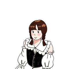This is a picture of a girl.