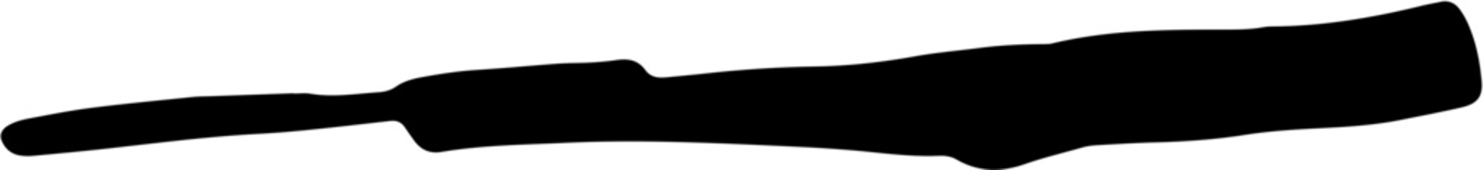 Ink Line Stroke Design Element