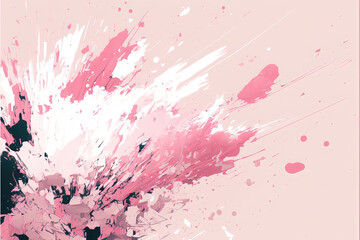 Abstract pink and white background