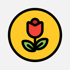 Macro icon in filled line style about camera, use for website mobile app presentation