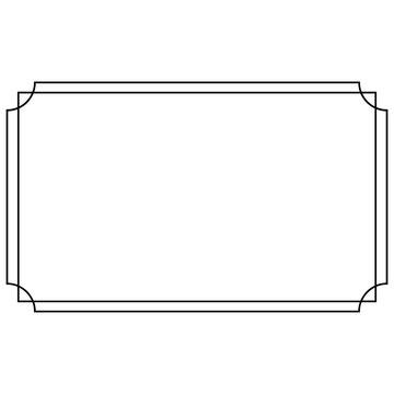 chinese decoration frame line border