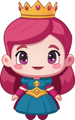 Smiling little princess girl with crown on her head  © Yael Weiss