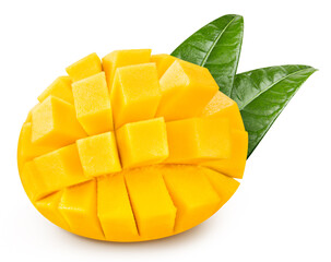 Mango isolated on white background