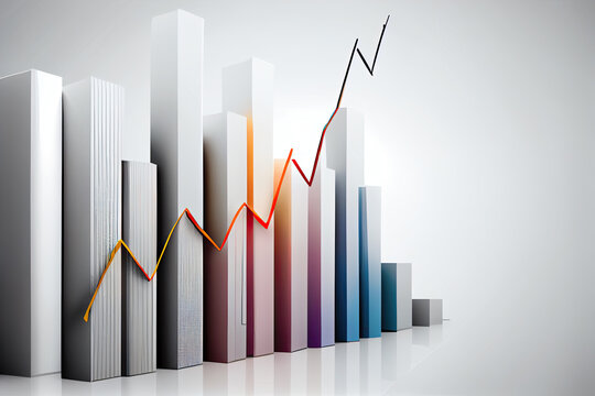 Professional chart representing an uptrend