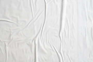 Obraz premium white crumpled and creased paper poster texture background