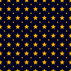Beautiful and cute star pattern. This background can be use for decoration, texture, seamless.