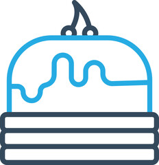 pancakes Vector Icon
