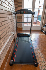 Walking machine to do gymnastics at home and keep fit.
