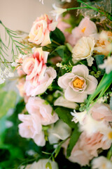 Flower decoration in wedding