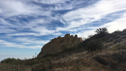 Fototapeta na wymiar Corral Canyon, Santa Monica Mountains, Malibu