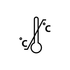 temperature limitation packaging icon vector design templates