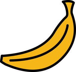 Banana Vector Icon
