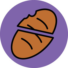 Bread Vector Icon
