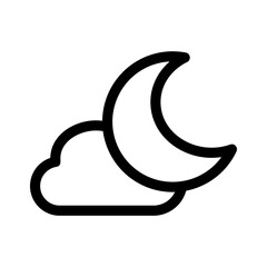 cloud icon or logo isolated sign symbol vector illustration - high quality black style vector icons