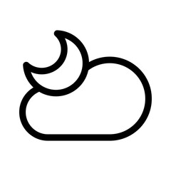 cloud icon or logo isolated sign symbol vector illustration - high quality black style vector icons