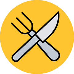 Cutlery Vector Icon

