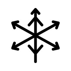 snow icon or logo isolated sign symbol vector illustration - high quality black style vector icons