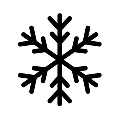 snow icon or logo isolated sign symbol vector illustration - high quality black style vector icons