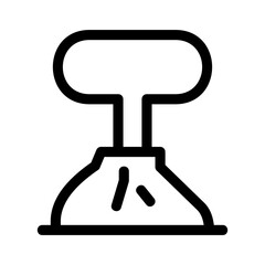 volcano icon or logo isolated sign symbol vector illustration - high quality black style vector icons