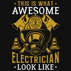 Firefighter tshirt design