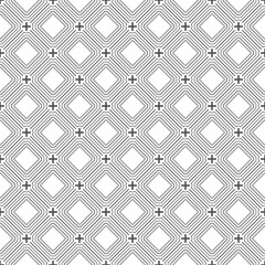 Seamless geometric pattern of lines. Vector illustration for textiles, textures, creative design and simple backgrounds